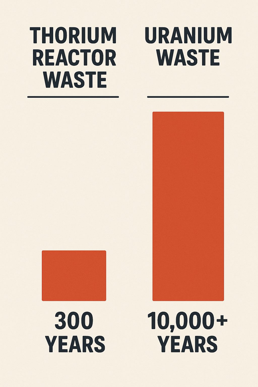 Waste comparison infographic